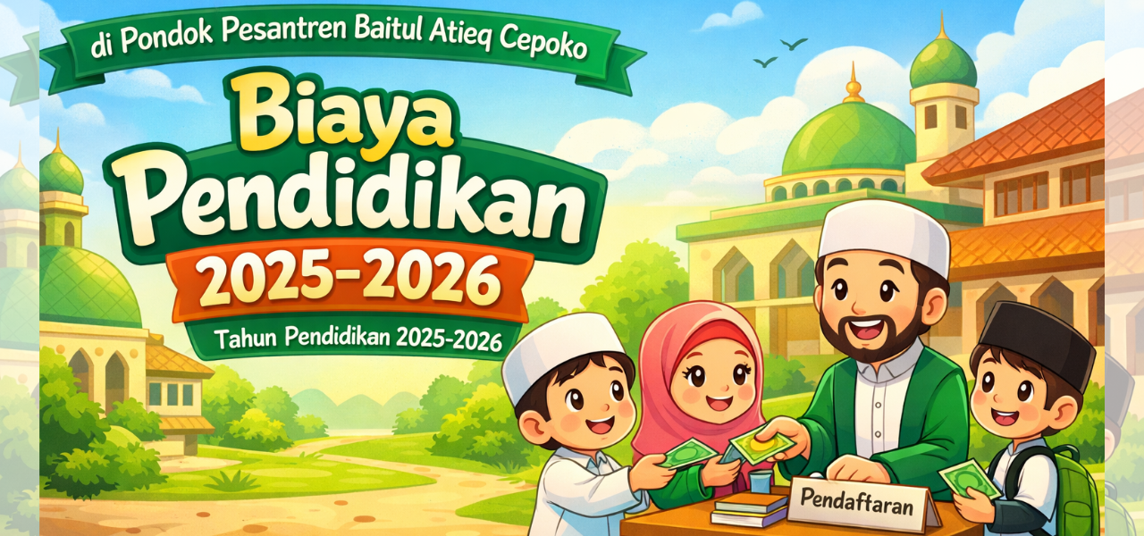 Rincian Biaya Pendidikan Santri Pondok Pesantren Baitul Atieq Cepoko 2025-2026